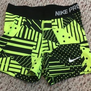 Nike spandex shorts